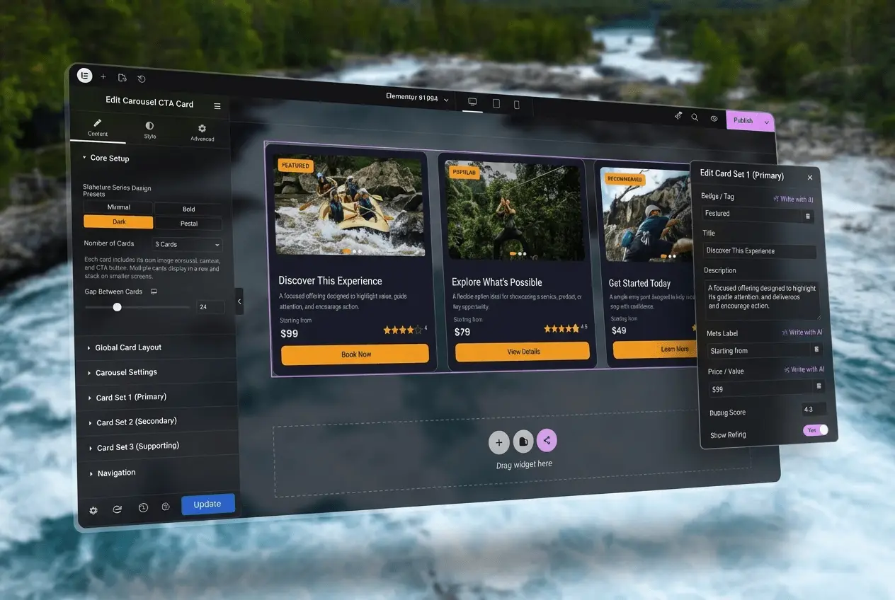 Interactive Display Controls